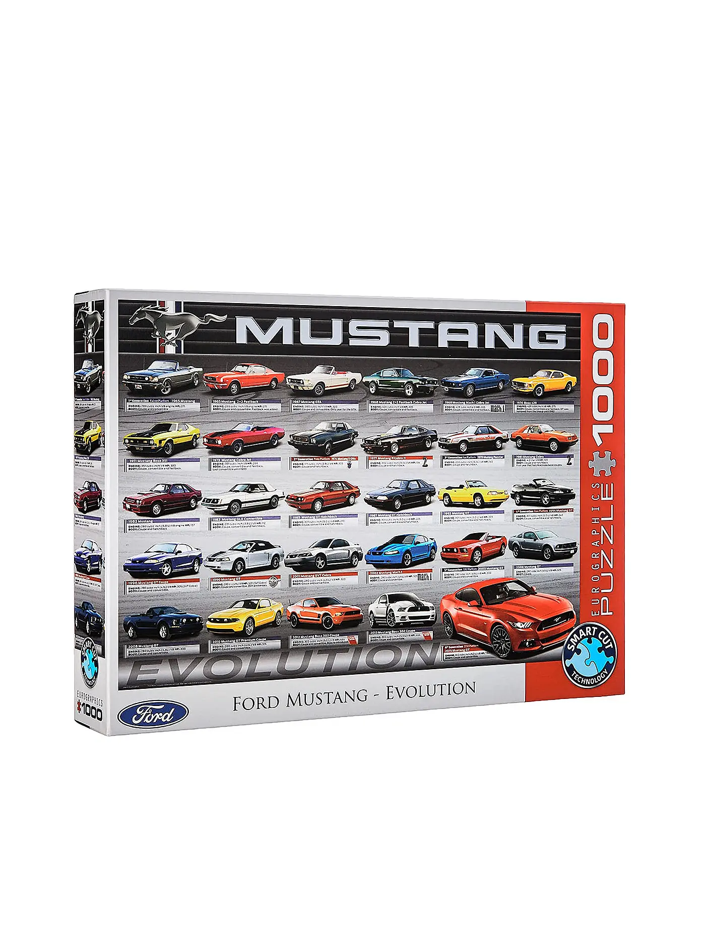 EUROGRAPHICS | Puzzle - Ford Mustang Evolution 1000 Teile | 